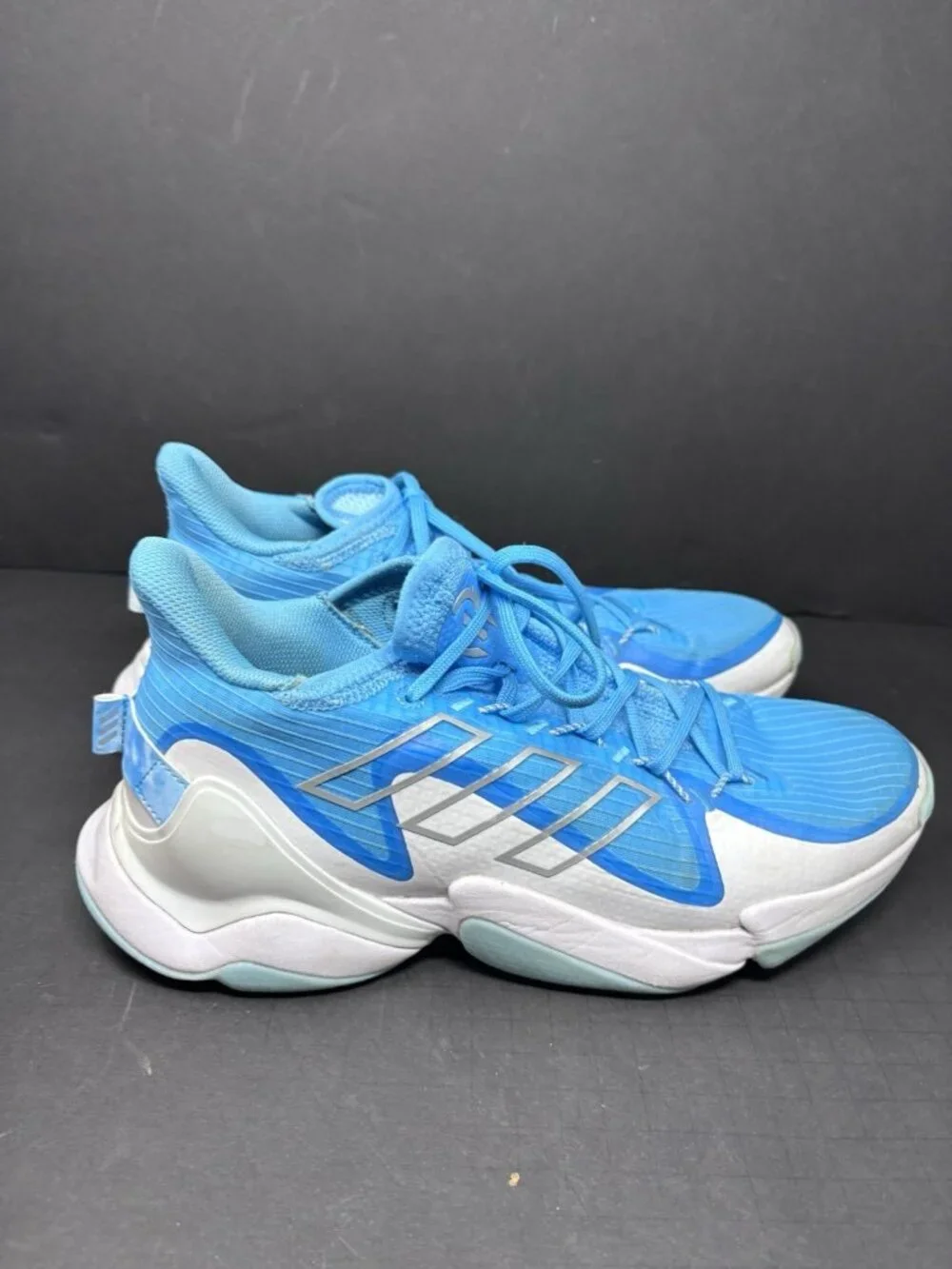 Adidas Impact FLX Mahomes 1 Low Sky Rush HQ7167 Size 9.5